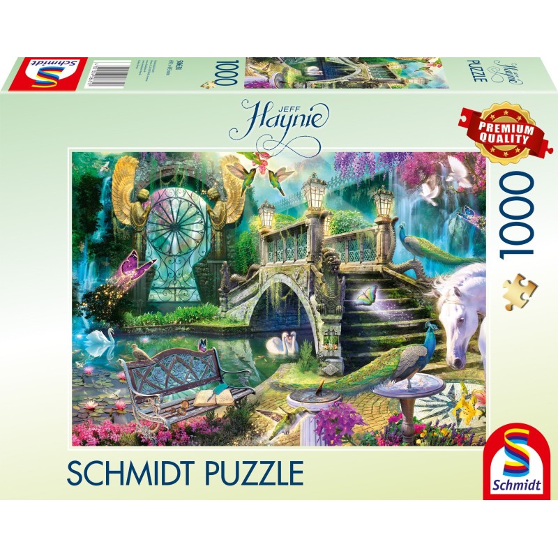 Puzzle - SCHMIDT SPIELE - Le jardin secret - 1000 pieces - Des 12 ans