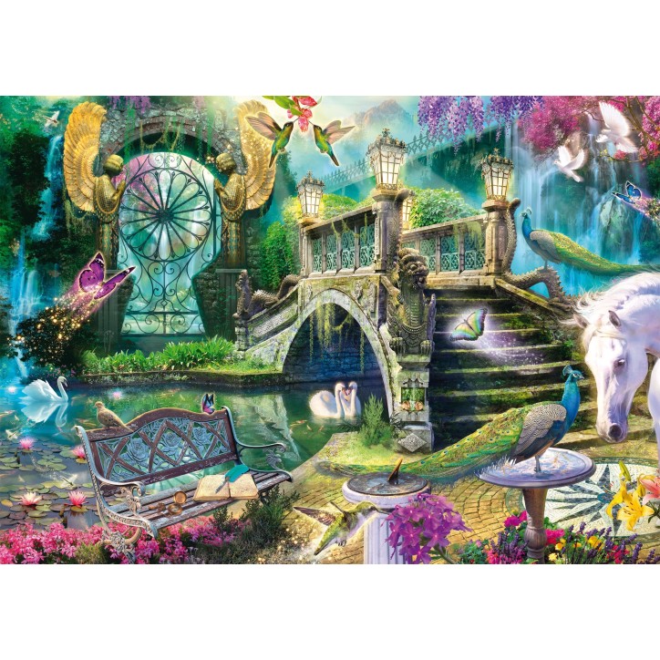 Puzzle - SCHMIDT SPIELE - Le jardin secret - 1000 pieces - Des 12 ans Puzzle - SCHMIDT SPIELE - Le jardin secret - 1000 pieces - Des 12 ans