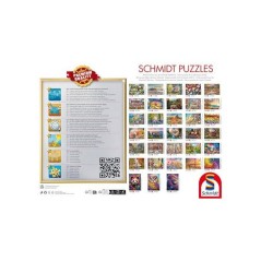 Puzzle - SCHMIDT SPIELE - Magnifique jardin de papillons - 2000 pieces