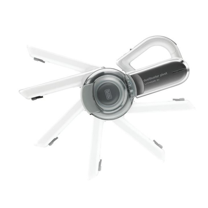 Aspirateur de table a main sans fil BLACK+DECKER PV1820L-QW 18V - 35AW - Filtre auto-nettoyant - 440 ml