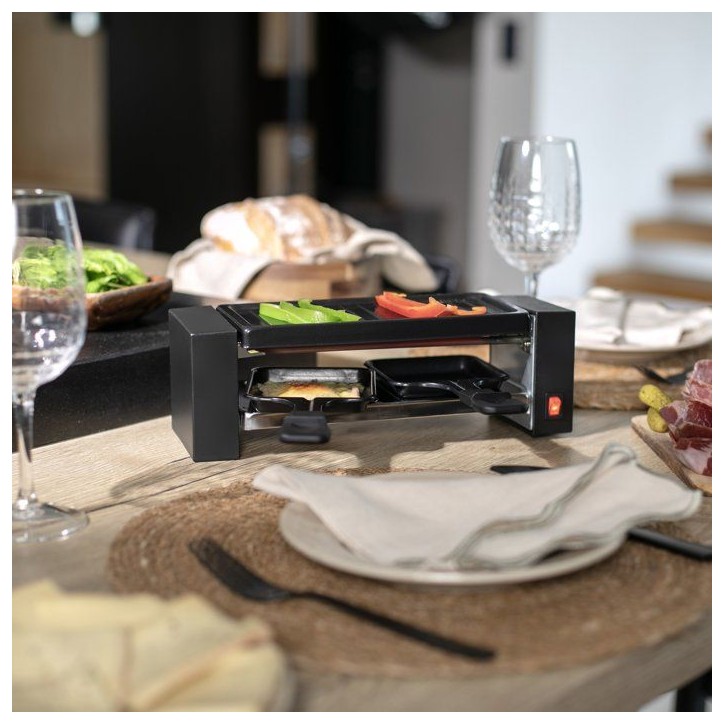 Raclette - ONLI - ON1010N - 2 personnes - grill