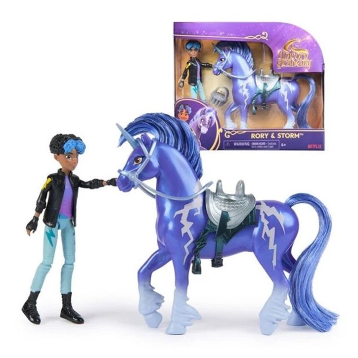 Unicorn Academy - L'école des licornes - Licorne Storm + Poupée Rory Unicorn Academy - L'école des licornes - Licorne Storm + Poupée Rory