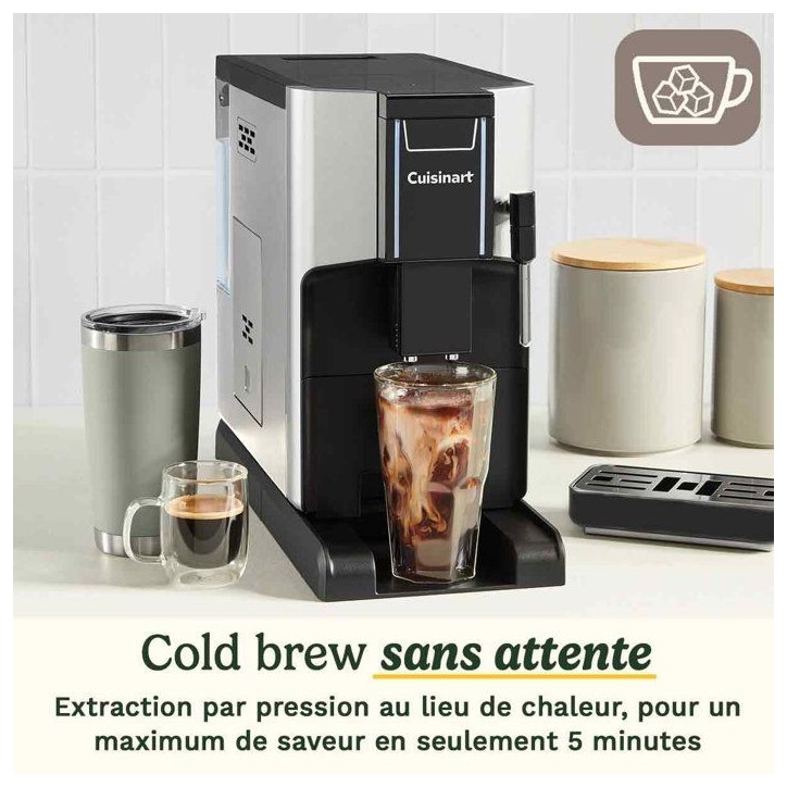 Machine a expresso entierement automatique - CUISINART - EME - EM550E - Noir Machine a expresso entierement automatique - CUISINART - EME - EM550E - Noir