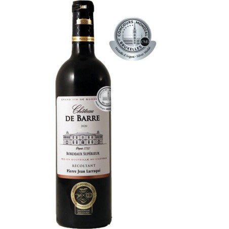 Château de Barre 2020 Bordeaux Supérieur - Vin rouge de Bordeaux