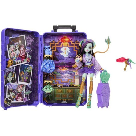 Playset surprise - MONSTER HIGH - Valise secrete Jinafire JDR52 - 19 surprises - Accessoires