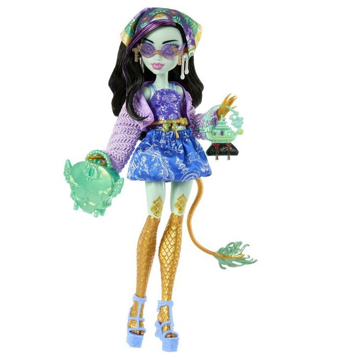 Playset surprise - MONSTER HIGH - Valise secrete Jinafire JDR52 - 19 surprises - Accessoires