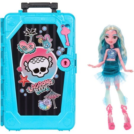 Coffret poupée - MONSTER HIGH MATTEL - Lagoona Blue JDR51 - 19 surpri