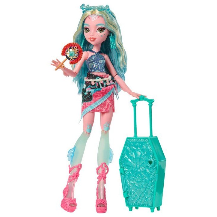 Coffret poupée - MONSTER HIGH MATTEL - Lagoona Blue JDR51 - 19 surprises - Accessoires