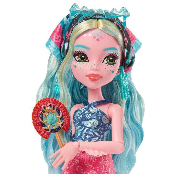 Coffret poupée - MONSTER HIGH MATTEL - Lagoona Blue JDR51 - 19 surprises - Accessoires