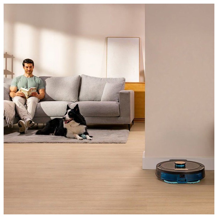 Aspirateur robot laveur - CECOTEC Conga M100 Spin AI - 20 000 Pa - 220 m² - Noir