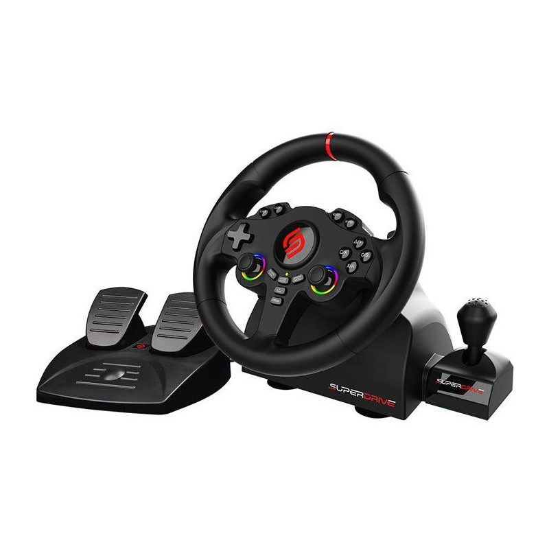 Volant gaming - SUBSONIC - Double joysticks LED + levier - PS4 PC Swit