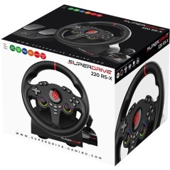 Volant gaming - SUBSONIC - Double joysticks LED + levier - PS4 PC Switch Switch 2 Xbox One Xbox Series