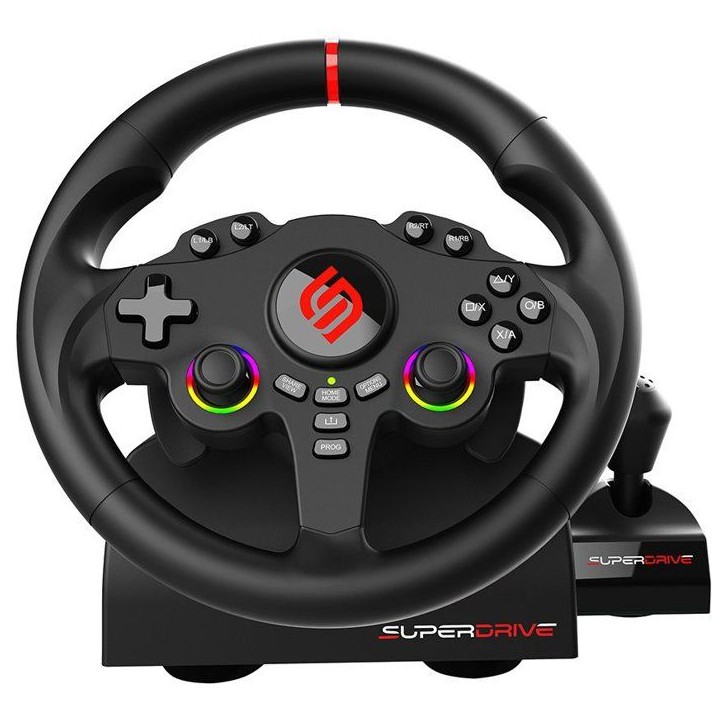 Volant gaming - SUBSONIC - Double joysticks LED + levier - PS4 PC Switch Switch 2 Xbox One Xbox Series