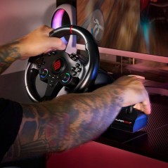 Volant gaming - SUBSONIC - Double joysticks LED + levier - PS4 PC Swit