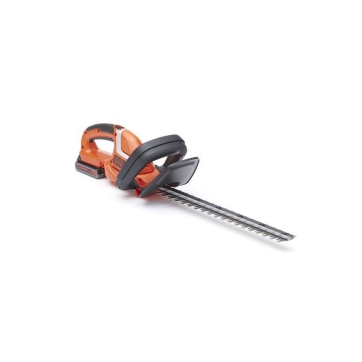 Taille-haies électrique sans fil + batterie 2Ah + chargeur - BLACK&DECKER - GTC1845L20-QW - 18V - Lame 45cm Taille-haies électrique sans fil + batterie 2Ah + chargeur - BLACK&DECKER - GTC1845L20-QW - 18V - Lame 45cm