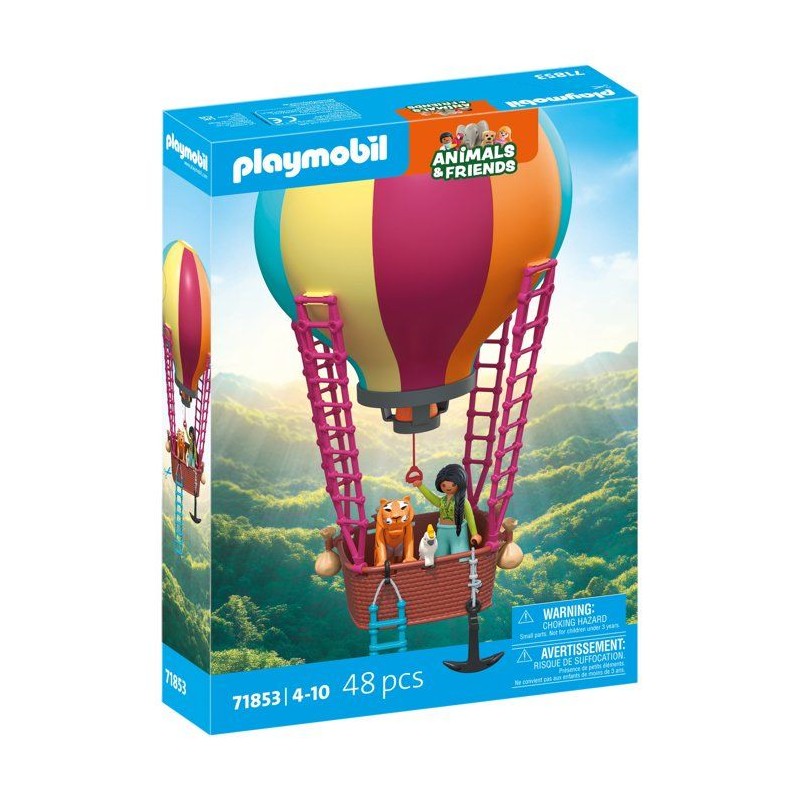 PLAYMOBIL 71853 Voyage en Mongolfiere
