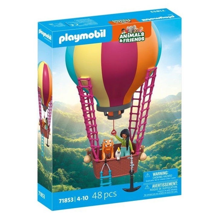 PLAYMOBIL 71853 Voyage en Mongolfiere