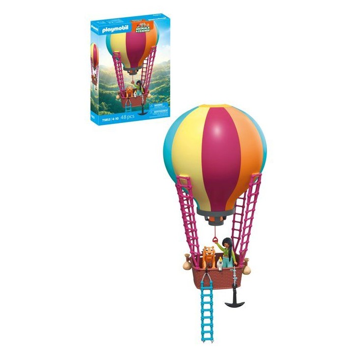 PLAYMOBIL 71853 Voyage en Mongolfiere