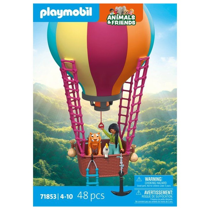 PLAYMOBIL 71853 Voyage en Mongolfiere