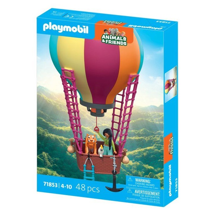PLAYMOBIL 71853 Voyage en Mongolfiere
