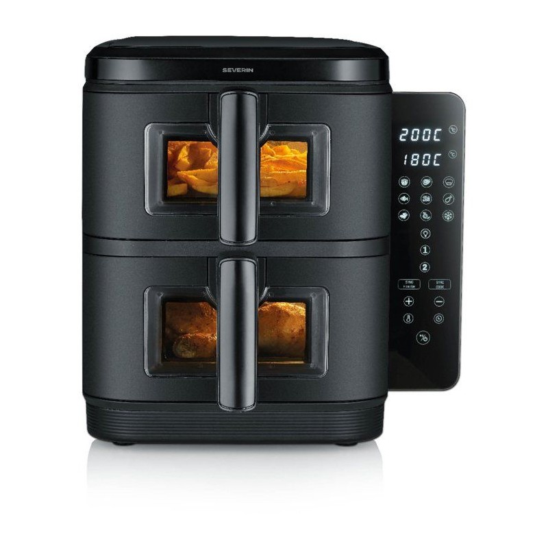 Friteuse sans huile - SEVERIN - AirFryer FR2468 - Capacité 11 L - Dou