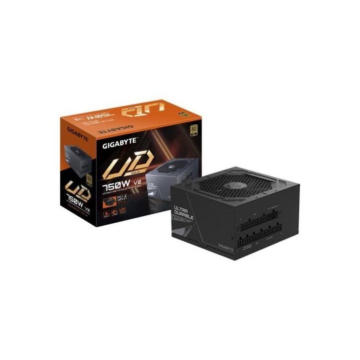GIGABYTE - GP-UD750GM PG5 V2 80+ Gold - Alimentation - 750 W GIGABYTE - GP-UD750GM PG5 V2 80+ Gold - Alimentation - 750 W