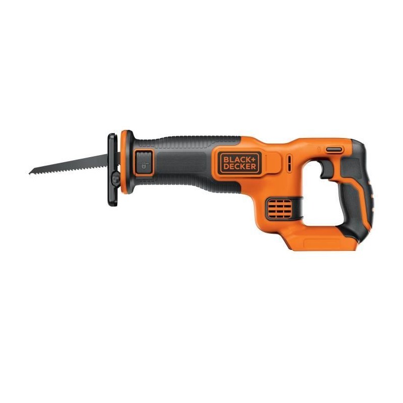 Scie sabre sans fil - BLACK+DECKER - BDCR18N-XJ - 18V - course 22mm - Scie sabre sans fil - BLACK+DECKER - BDCR18N-XJ - 18V - course 22mm -