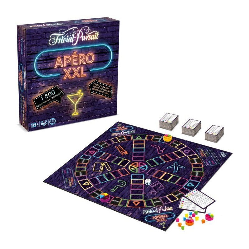 TRIVIAL PURSUIT Apéro XXL - Jeu de société - WINNING MOVES - 2 joue