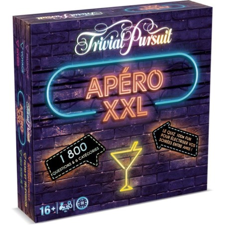 TRIVIAL PURSUIT Apéro XXL - Jeu de société - WINNING MOVES - 2 joueurs minimum - Des 16 ans