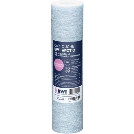 Cartouche filtrante - BWT - ARCTIC 20 µm - Polypropylene extrudé - T