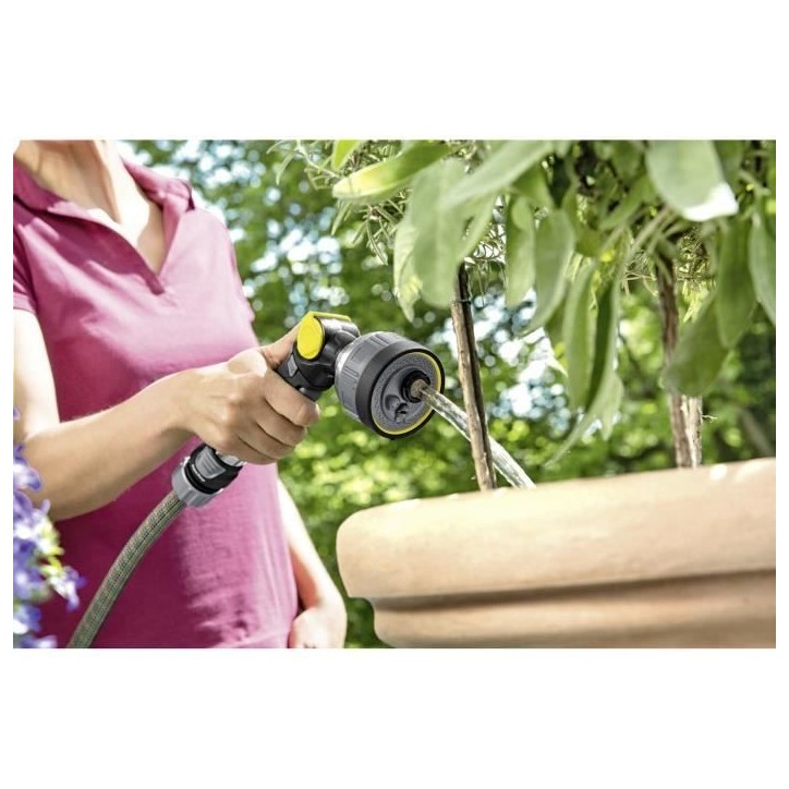 Pistolet d'arrosage multifonctions en métal Premium - KARCHER - Gris - 4 formes de jet réglables Pistolet d'arrosage multifonctions en métal Premium - KARCHER - Gris - 4 formes de jet réglables