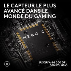 Souris gamer - Sans fil - Logitech G - Pro X Superlight 2 SE Lightspee