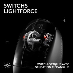 Souris gamer - Sans fil - Logitech G - Pro X Superlight 2 SE Lightspee