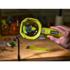 RYOBI Loupe éclairée 4V USB Lithium x3 LED - batterie 2Ah + chargeur - RML4-120G