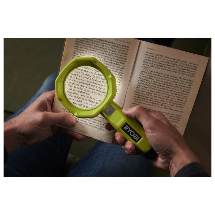 RYOBI Loupe éclairée 4V USB Lithium x3 LED - batterie 2Ah + chargeur - RML4-120G