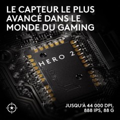 Souris gamer - Sans fil - Logitech G - Pro X Superlight 2 SE Lightspee