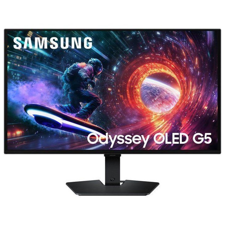 Ecran PC Gamer - SAMSUNG - 27'' - QHD - 180Hz - Dalle OLED - 0,03 ms - Ajustable en hauteur - ODYSSEY OLED G5 - G50F LS27FG500SU Ecran PC Gamer - SAMSUNG - 27'' - QHD - 180Hz - Dalle OLED - 0,03 ms - Ajustable en hauteur - ODYSSEY OLED G5 - G50F LS27FG500SU
