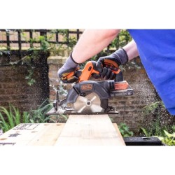 Scie circulaire sans fil - BLACK+DECKER - BDCCS18N-XJ - 18V - profonde