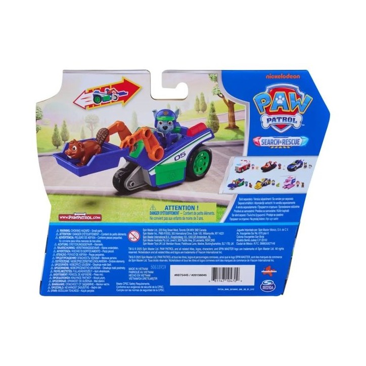 Véhicule et Figurine Search & Rescue Rocky La Pat' Patrouille - SPIN MASTER - A partir de 3 ans Véhicule et Figurine Search & Rescue Rocky La Pat' Patrouille - SPIN MASTER - A partir de 3 ans