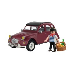 PLAYMOBIL 72097 Citroen 2CV Grenat Exclusif, Classic Car, Voiture de c