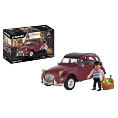 PLAYMOBIL 72097 Citroen 2CV Grenat Exclusif, Classic Car, Voiture de c