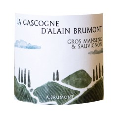 La Gascogne d'Alain Brumont 2025 Côtes de Gascogne Gros Manseng et Sauvignon - Vin blanc du Sud-Ouest