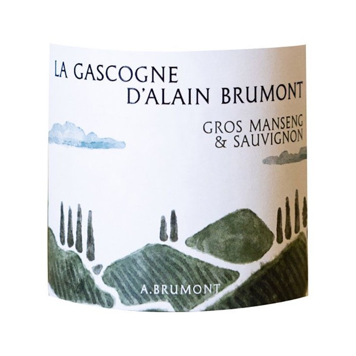 La Gascogne d'Alain Brumont 2025 Côtes de Gascogne Gros Manseng et Sauvignon - Vin blanc du Sud-Ouest
