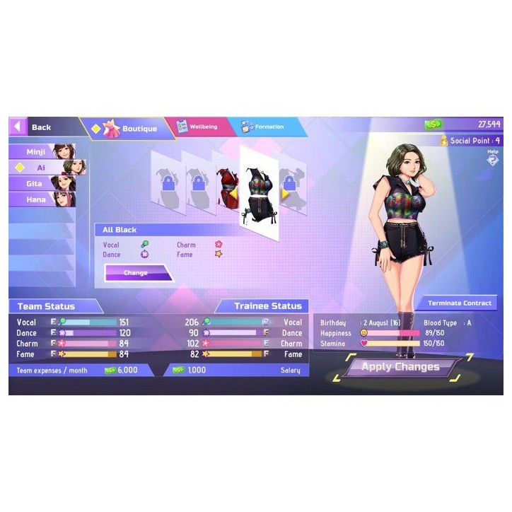 K-pop Idol Stories Road to Debut - Jeu Nintendo Switch K-pop Idol Stories Road to Debut - Jeu Nintendo Switch