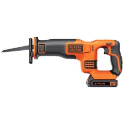 Scie sabre sans fil - BLACK+DECKER - BDCR18-QW - 18V - avec batterie 1