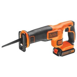 Scie sabre sans fil - BLACK+DECKER - BDCR18-QW - 18V - avec batterie 1