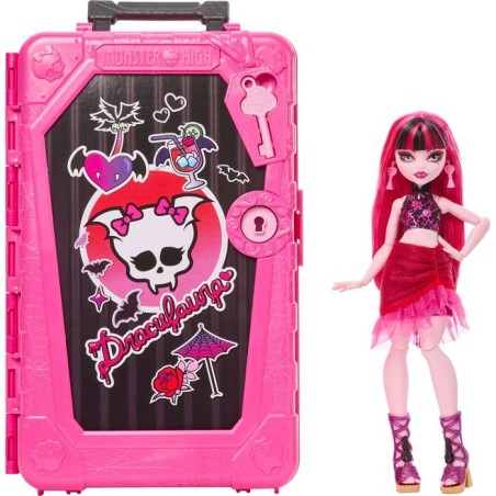 Coffret poupée - MONSTER HIGH MATTEL - Draculaura JDR50 - 19 surprise