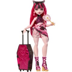 Coffret poupée - MONSTER HIGH MATTEL - Draculaura JDR50 - 19 surprises - Accessoires
