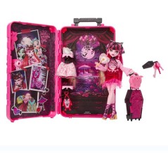 Coffret poupée - MONSTER HIGH MATTEL - Draculaura JDR50 - 19 surprise