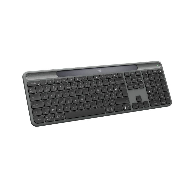 Clavier - Sans fil - Logitech - Signature Slim Solar+ - Graphite